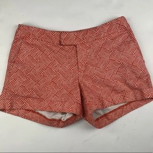 Banana Republic Womens 2 Shorts Orange White